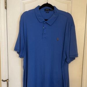 Polo by Ralph Lauren Men's Classic Blue Polo Shirt